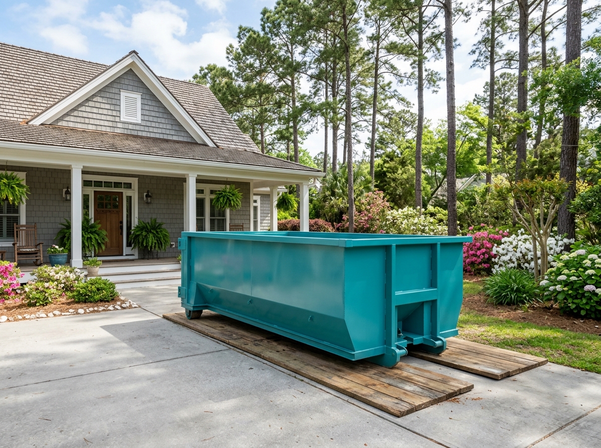 10 Yard Roll-Off Container roll off dumpster rental in Mobile AL